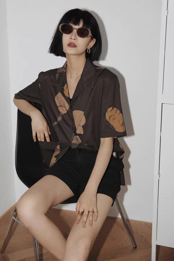 Japanese Art Short Sleeve Shirt