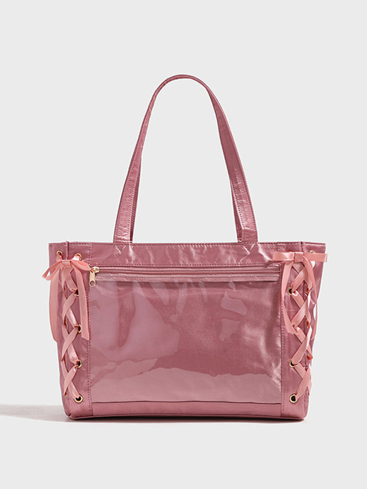 Japanese Lace-Up Ita Bag