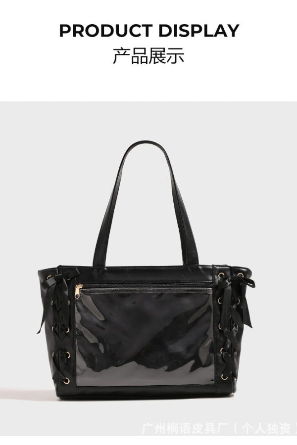 Japanese Lace-Up Ita Bag