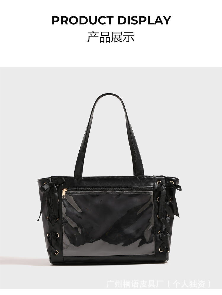 Japanese Lace-Up Ita Bag