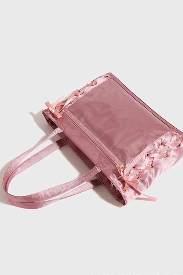 Japanese Lace-Up Ita Bag