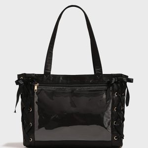 Japanese Lace-Up Ita Bag