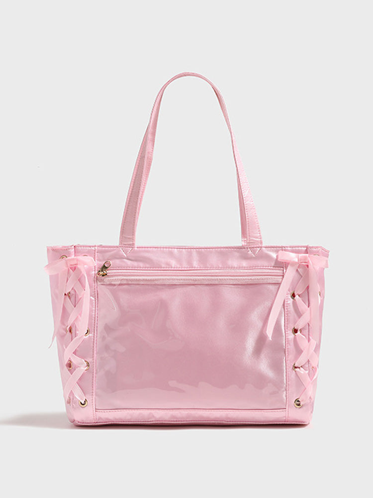 Japanese Lace-Up Ita Bag