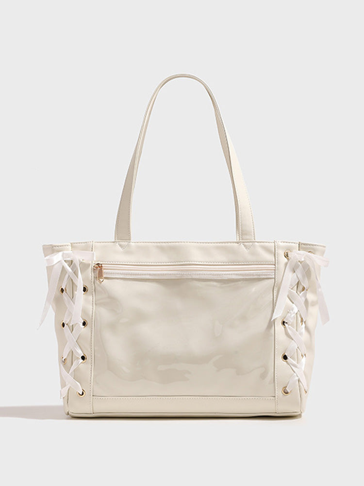 Japanese Lace-Up Ita Bag