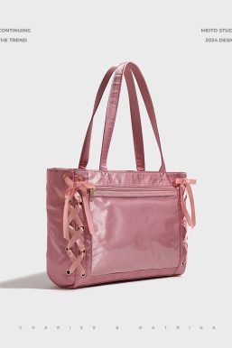 Japanese Lace-Up Ita Bag