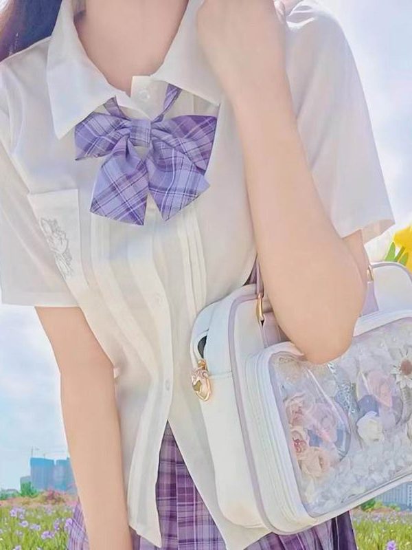 Japanese Transparent Ita Bag JK Uniform Bag