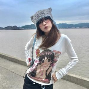 Kawaii Anime Girl Top