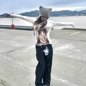 Kawaii Anime Girl Top