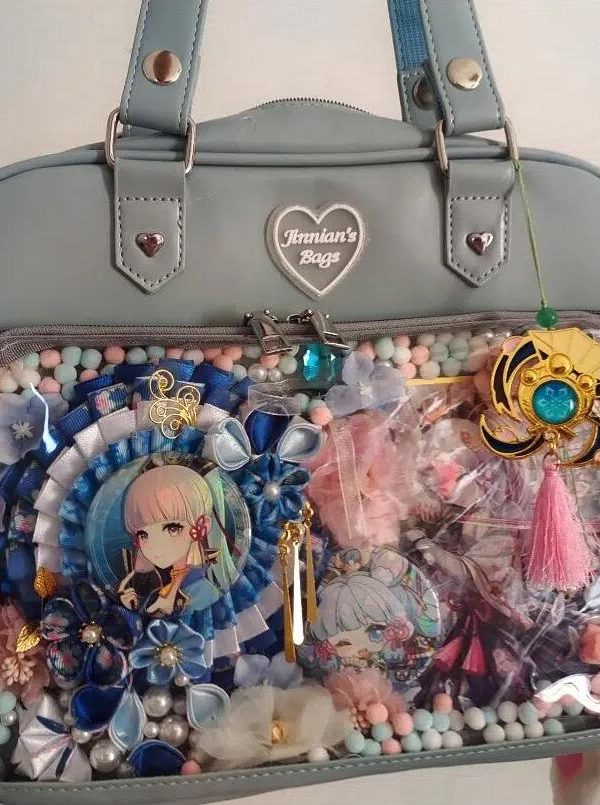 Kawaii Candy Color Ita JK Lolita PU Crossbody Shoulder Bag