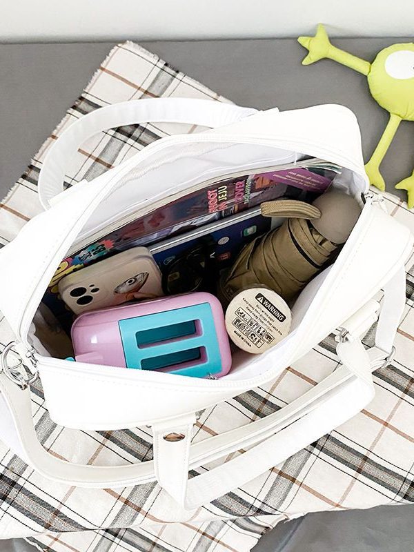 Kawaii Candy Color Ita JK Lolita PU Crossbody Shoulder Bag