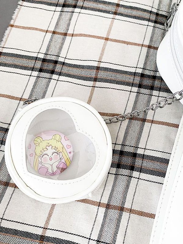 Kawaii Candy Color Ita JK Lolita PU Crossbody Shoulder Bag