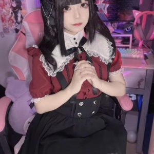 Kawaii Goth Collar Shirt