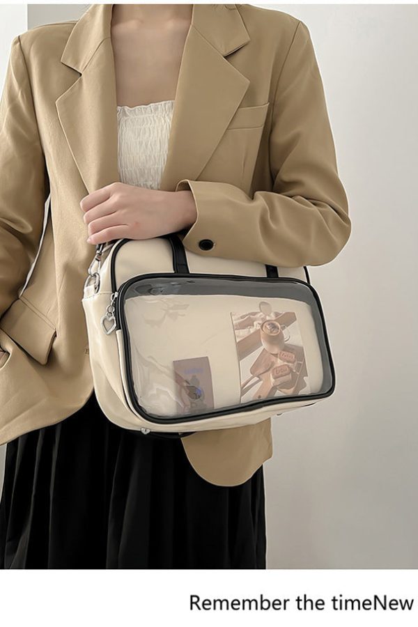 Kawaii Ita Crossbody Shoulder Women Transparent JK Bag Handbags