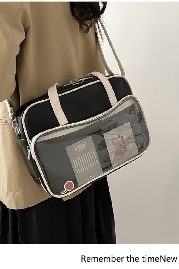 Kawaii Ita Crossbody Shoulder Women Transparent JK Bag Handbags