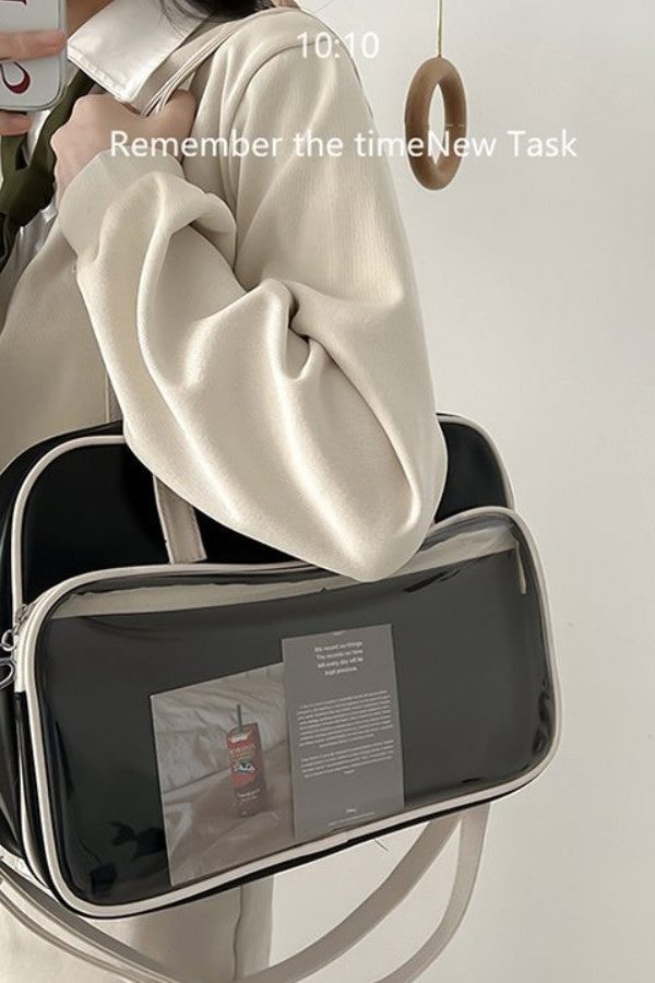 Kawaii Ita Crossbody Shoulder Women Transparent JK Bag Handbags