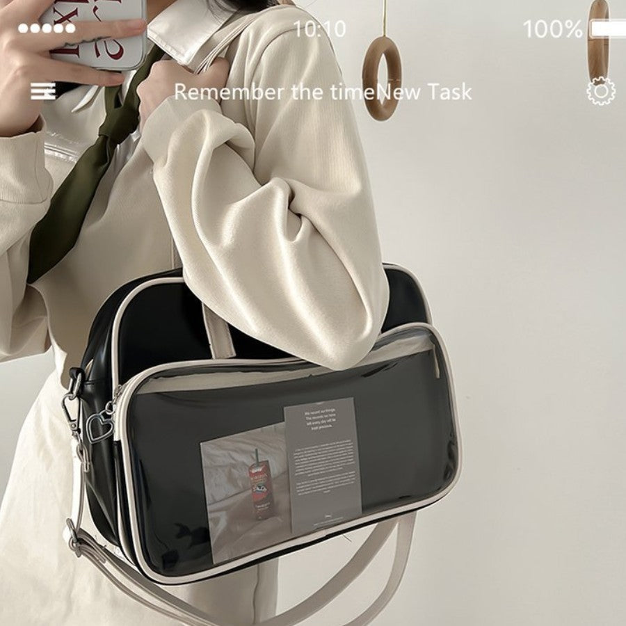 Kawaii Ita Crossbody Shoulder Women Transparent JK Bag Handbags