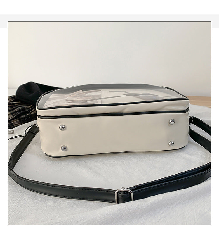Kawaii Ita Crossbody Shoulder Women Transparent JK Bag Handbags
