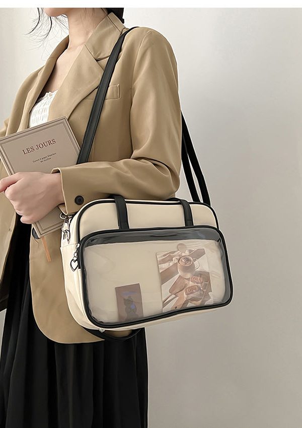 Kawaii Ita Crossbody Shoulder Women Transparent JK Bag Handbags