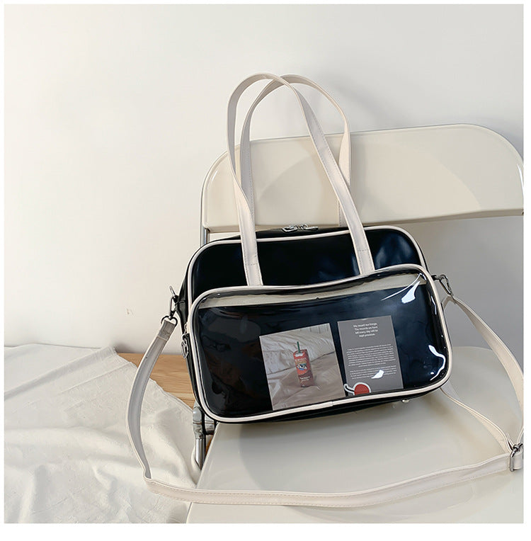 Kawaii Ita Crossbody Shoulder Women Transparent JK Bag Handbags