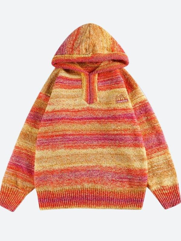 Knitted Hoodie