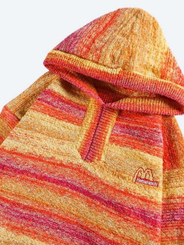 Knitted Hoodie