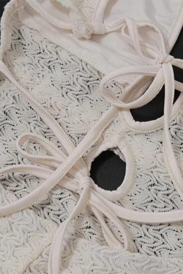 Lace Backless Plunge Neck Maxi Dress