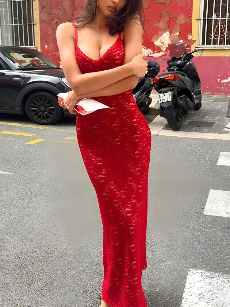 Lace Bodycon Maxi Dress Lace Bodycon Maxi Dress