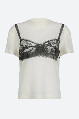 Lace Bra Tee