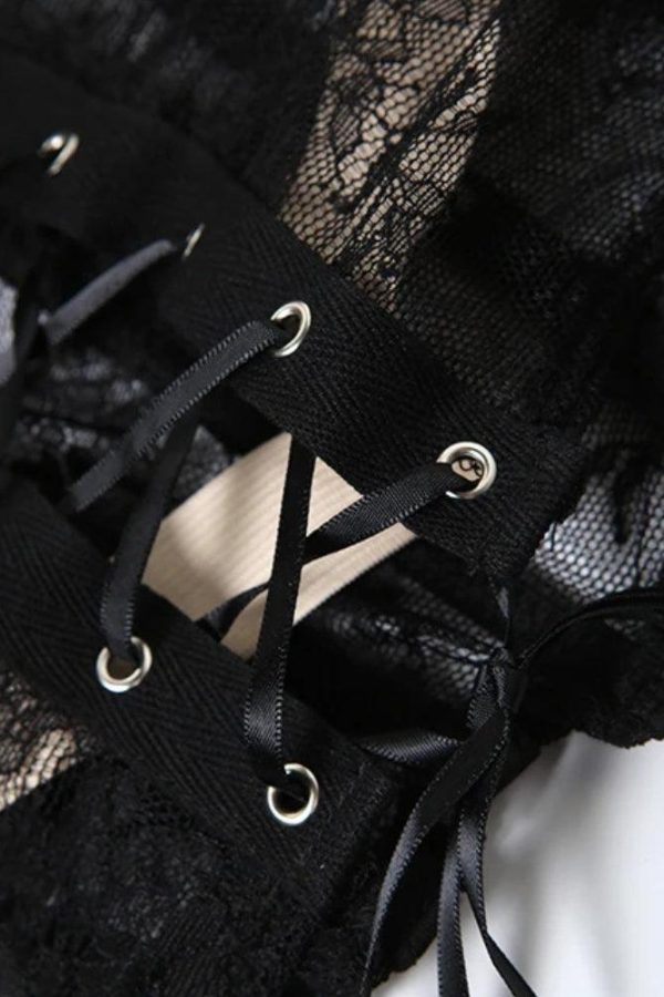 Lace Corset Top