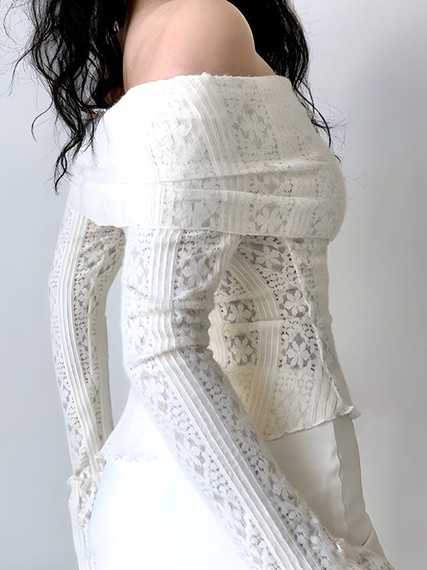 Lace Off Shoulder Top