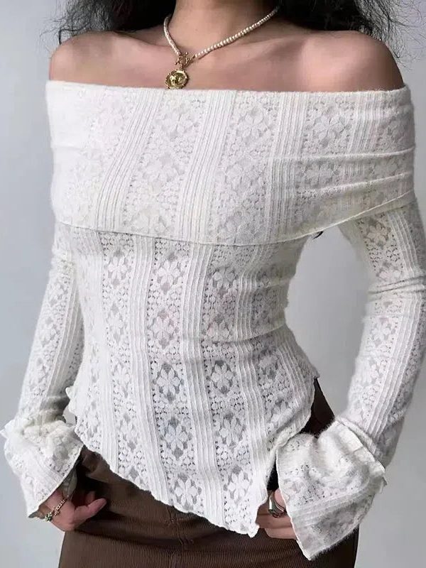 Lace Off Shoulder Top