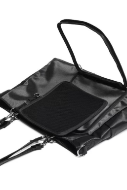 Large Capacity Black Badge Ita Bag Tote Bag