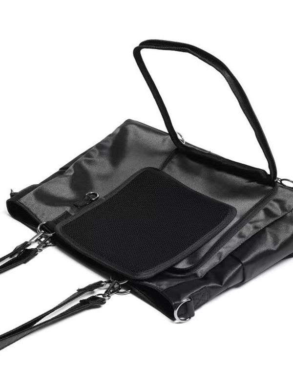Large Capacity Black Badge Ita Bag Tote Bag