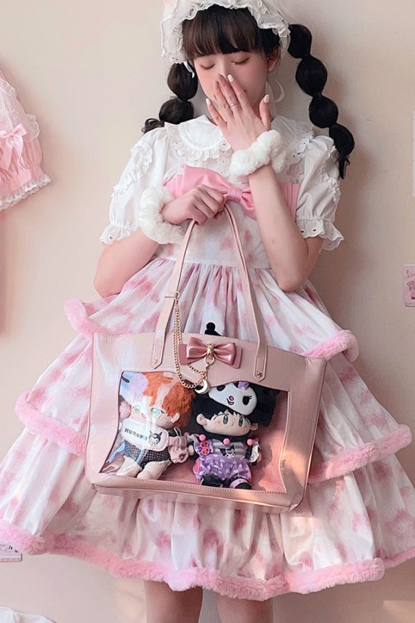 Large Kawaii Lolita Sweet JK Girls Student Shoulder School Bag