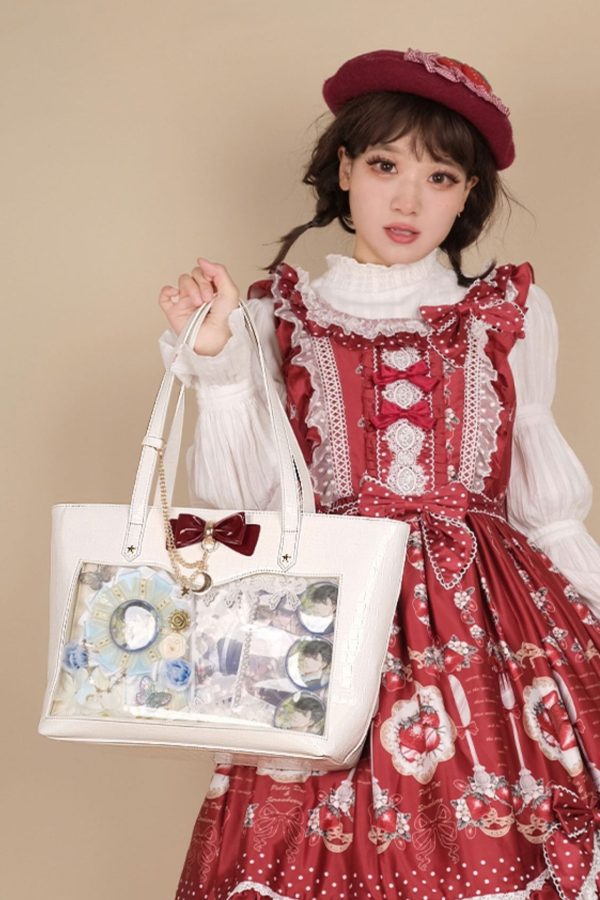 Large Kawaii Lolita Sweet JK Girls Student Shoulder School Bag