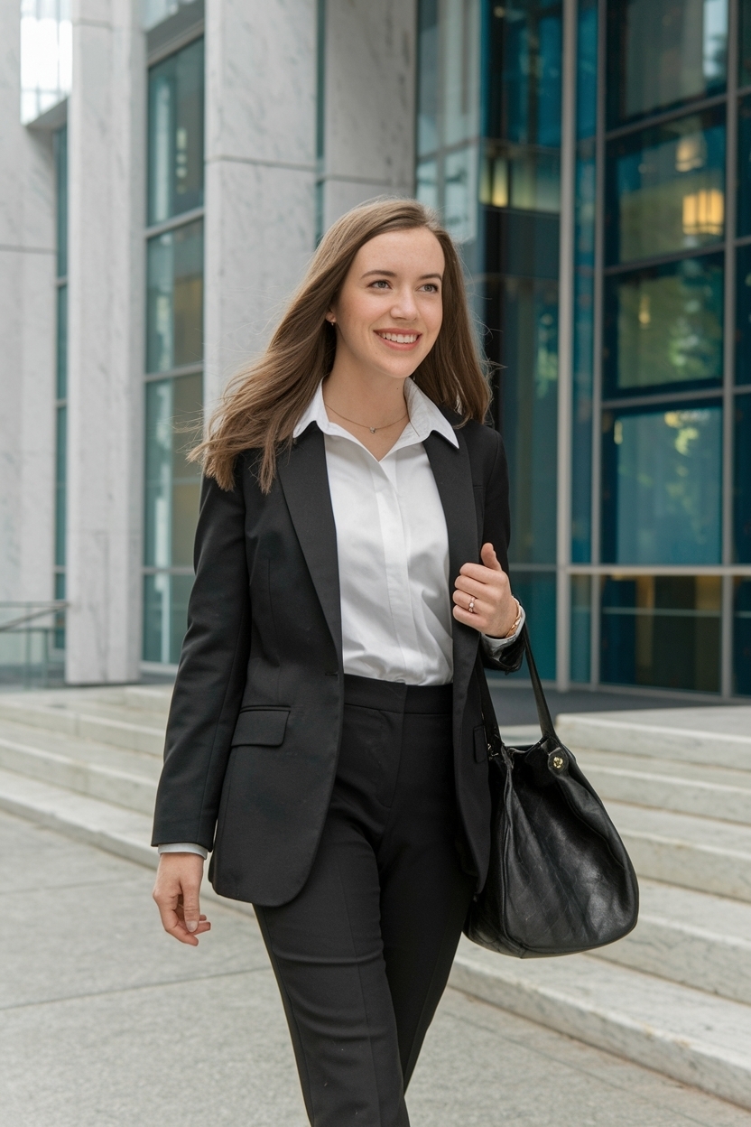 Lawyer Fashion Law School Outfits for Professionalism outfit idea