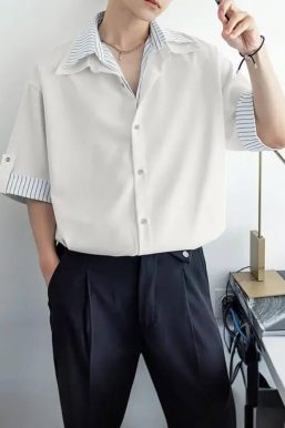 Layered Collar Shirt