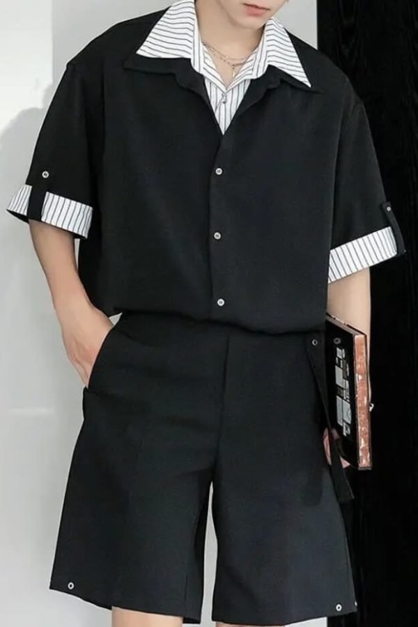 Layered Collar Shirt