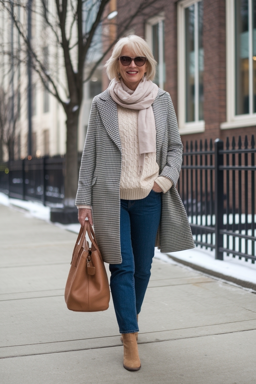 Layered Casual Winter Outfits Women Over: Comfy Layers outfit idea
