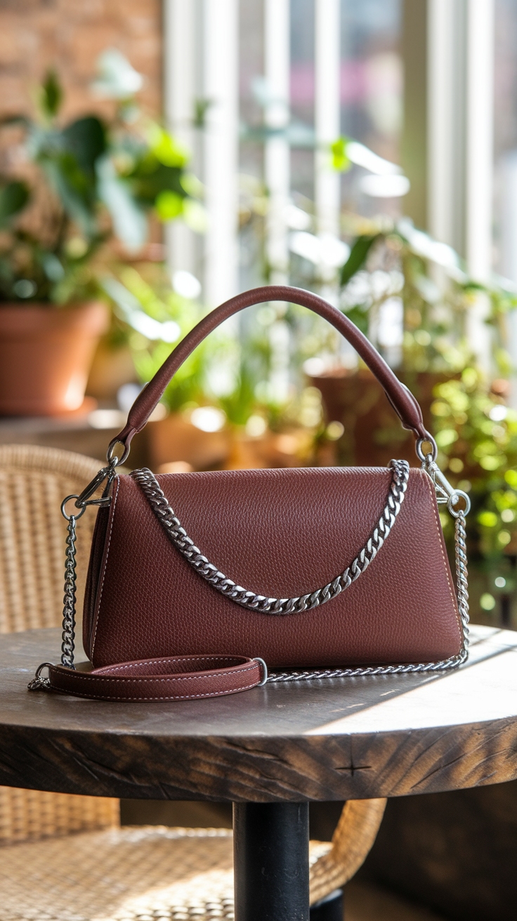 Chic Leather Baguette Bag Styles for Every Occasion outfit idea