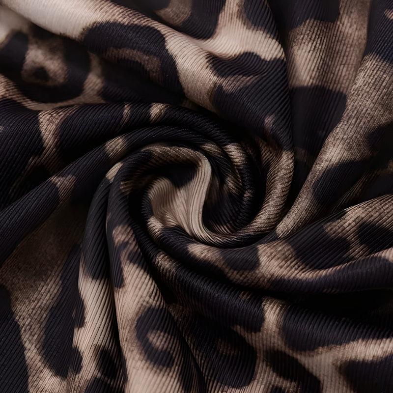 Leopard Backless Mini Dress Leopard Backless Mini Dress