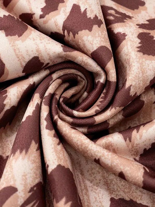 Leopard Bodycon Mini Dress