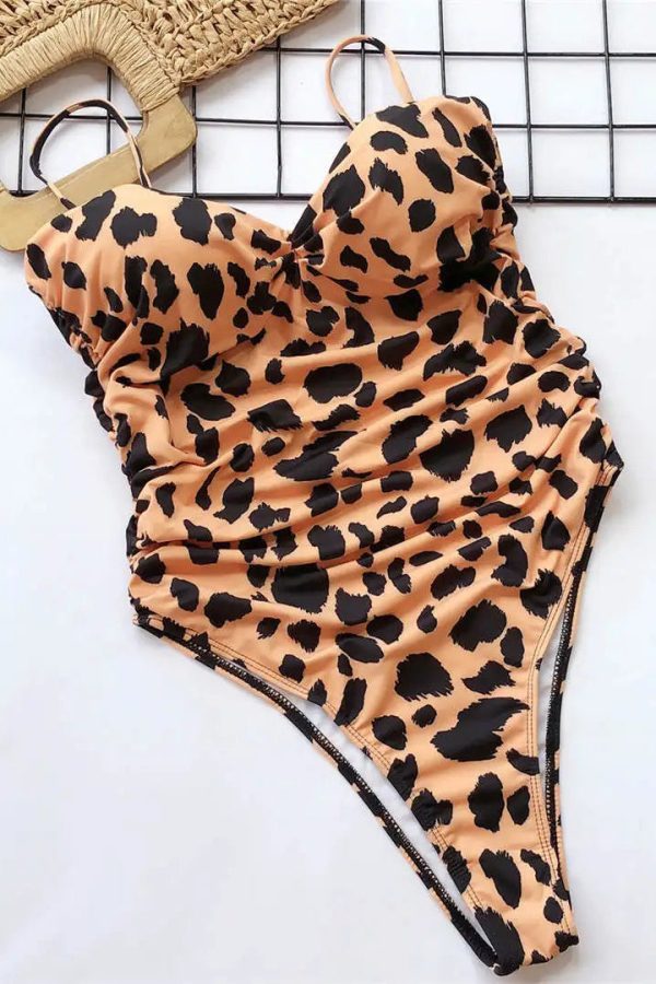 Leopard One Piece Swimsuit