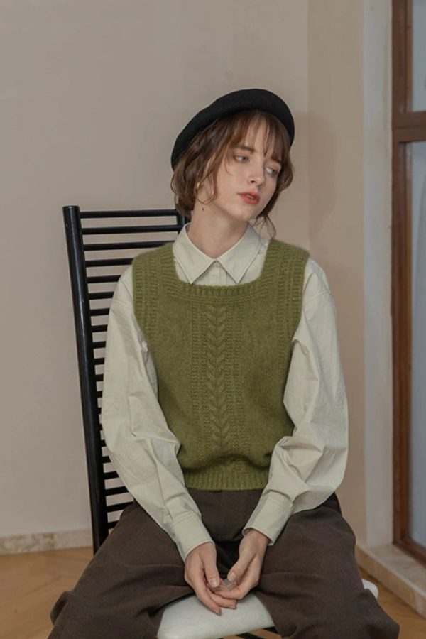 Light Academia Classic Sweater Vest