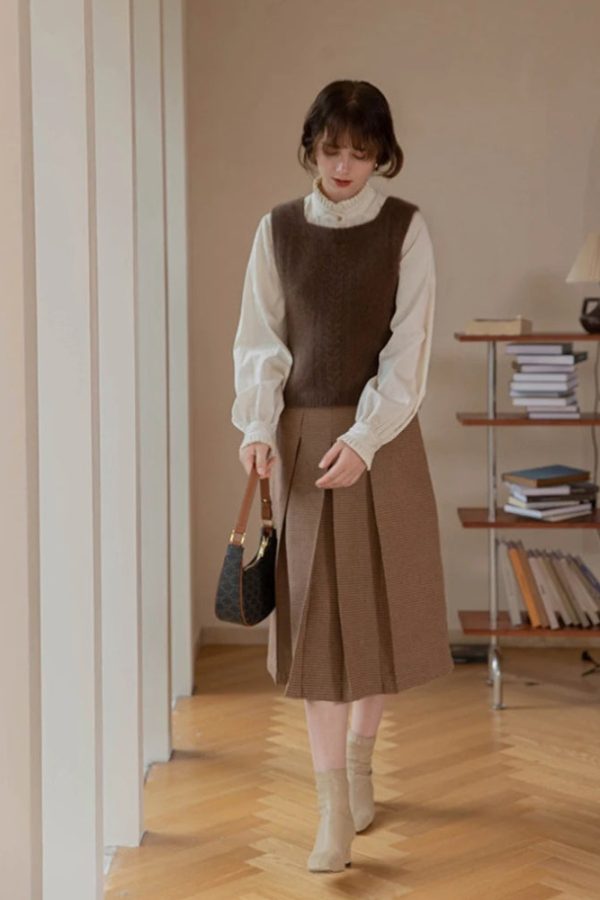 Light Academia Classic Sweater Vest