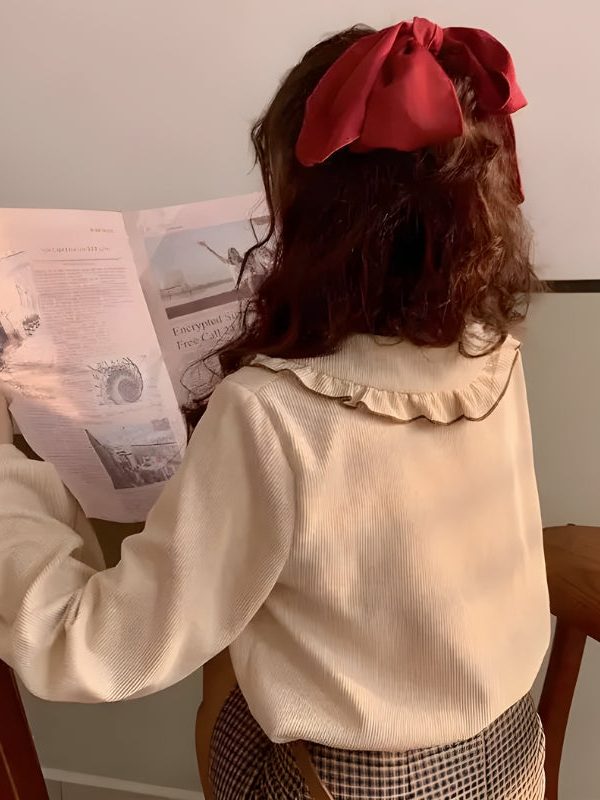 Light Academia Sweater Top