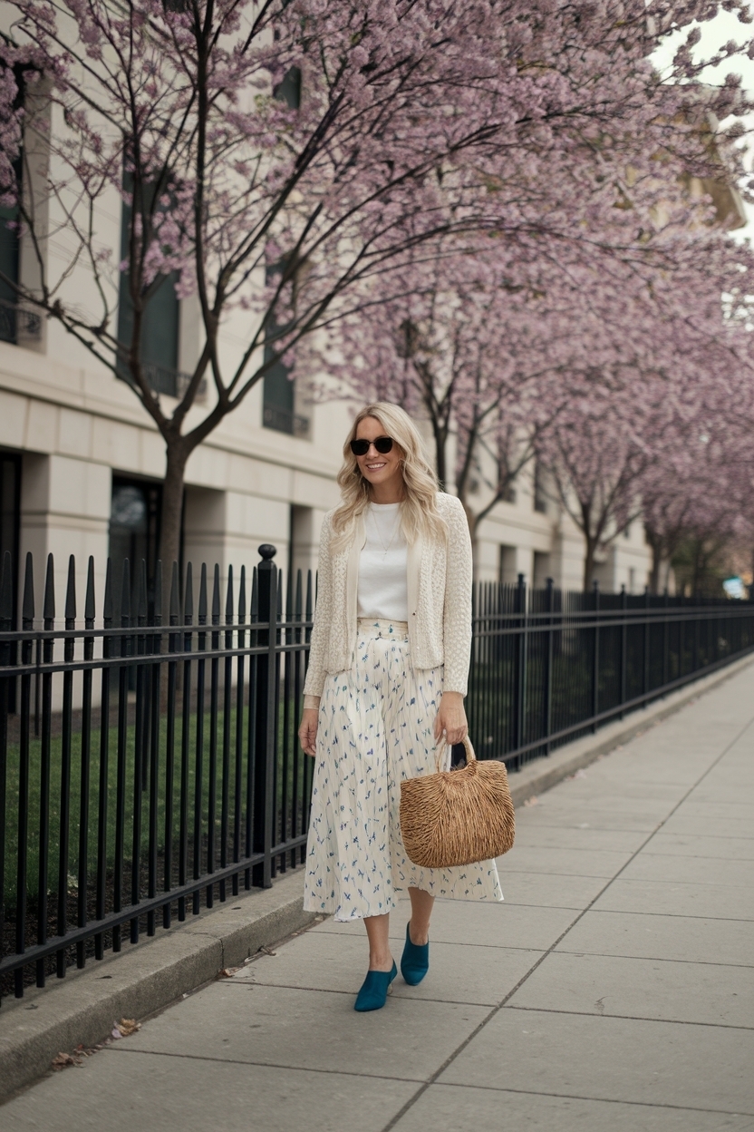 Light Spring Color Palette Outfits to Refresh Your Wardrobe outfit idea