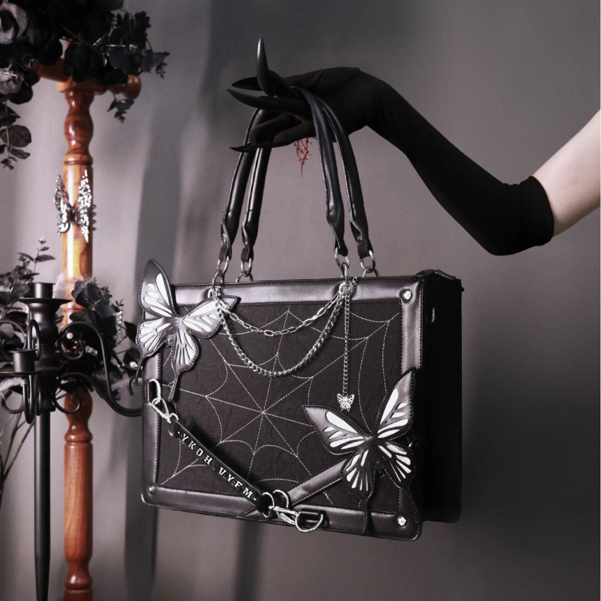 Lolita Butterfly Ita Bag  Gotter Diablo Tote Bag