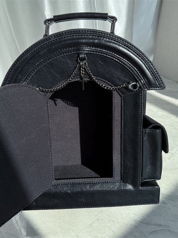 Lolita Gothic Skull Tombstone Ita Bag & Doll Bag