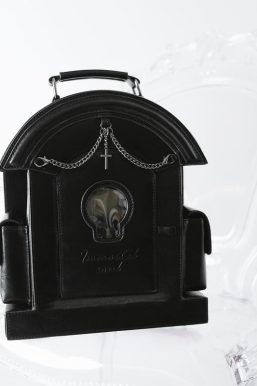 Lolita Gothic Skull Tombstone Ita Bag & Doll Bag